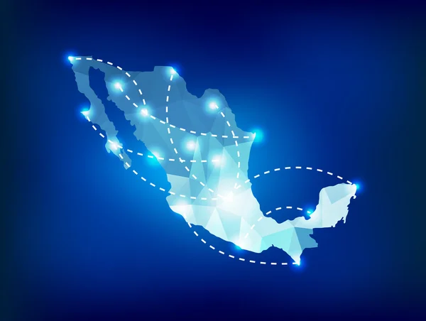 About depositphotos 52521853 stock illustration mexico country map polygonal with